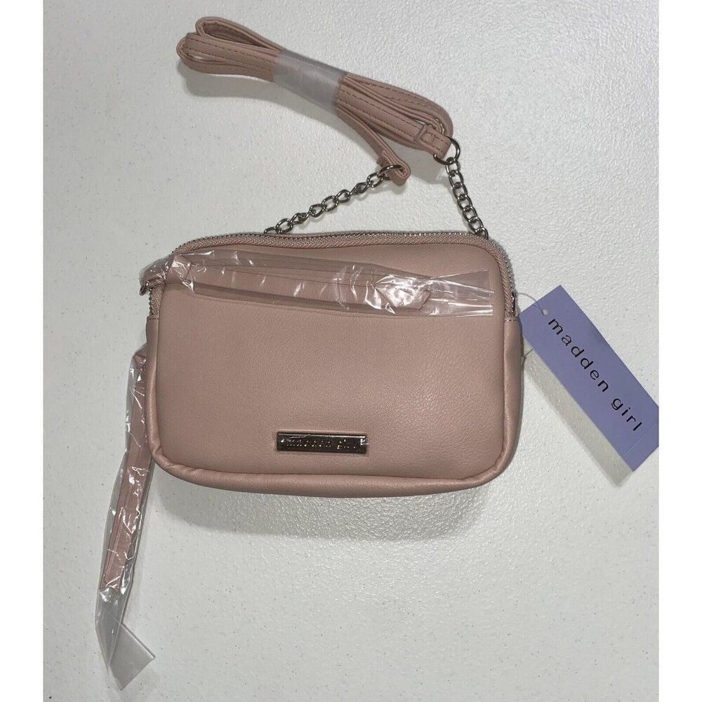 Steve Madden Madden Girl Crossbody Bag Blush Pink NEW